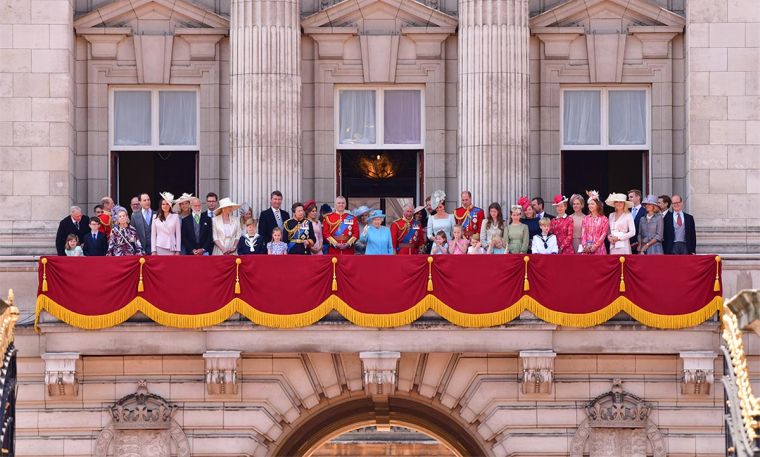 le balcon du palais Buckingham 