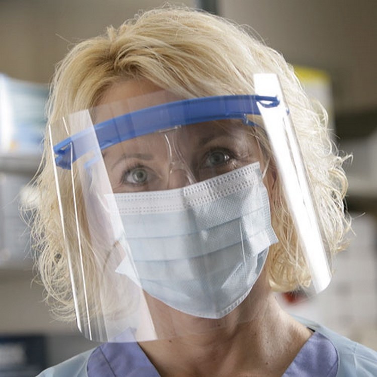 masque anti coronavirus transparent écran