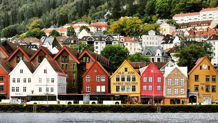 Bergen Norway été 2020