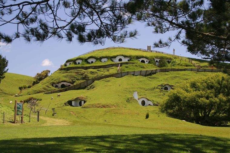 le village de Matata à Nouvelle Zélande 