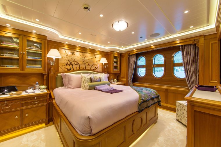 chambre luxe yacht
