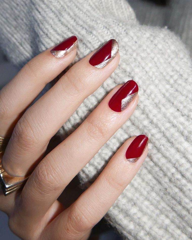 couleur rouge ongles