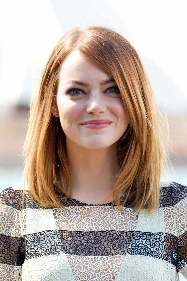 la coupe de cheveux d'Emma Stone 