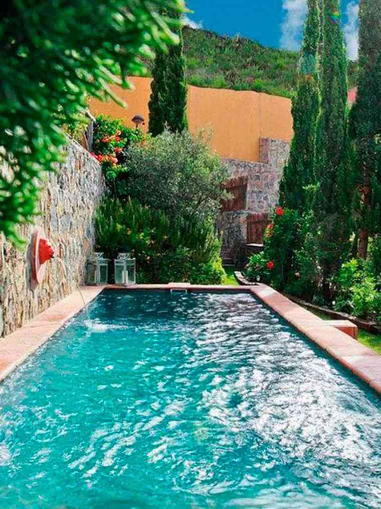 jardin piscine style méditerranéen