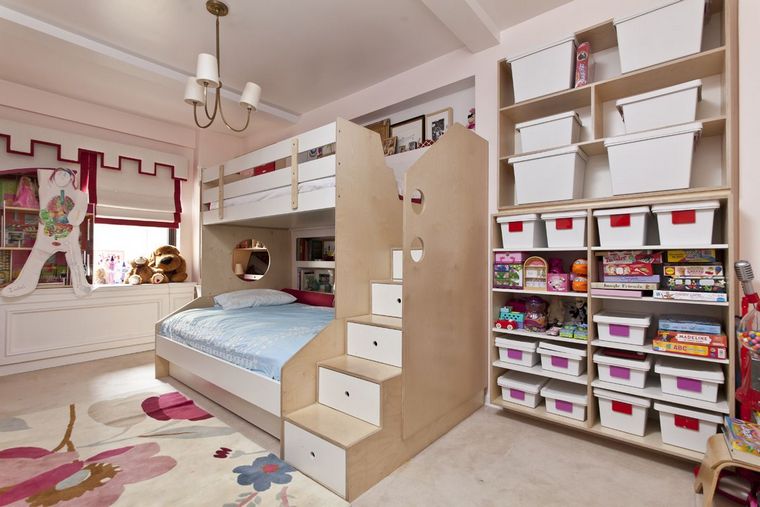 lits superposés meuble chambre enfants