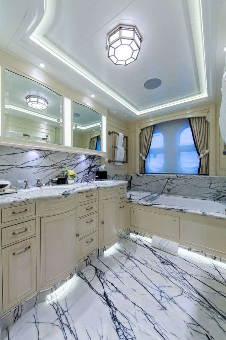 salle de bain luxe suite