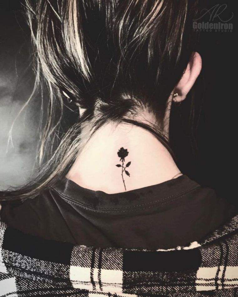 tatouage temporaire fleur 