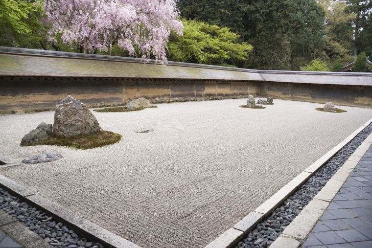 aménagement jardin japonais élégant 