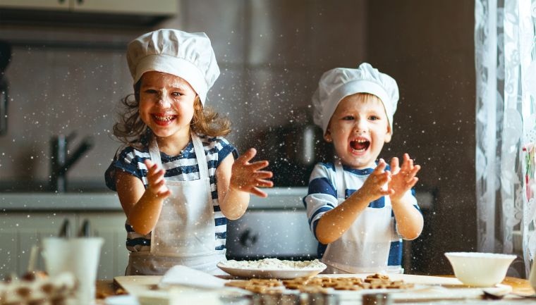 conseils aménagement cuisine: idées pour les enfants
