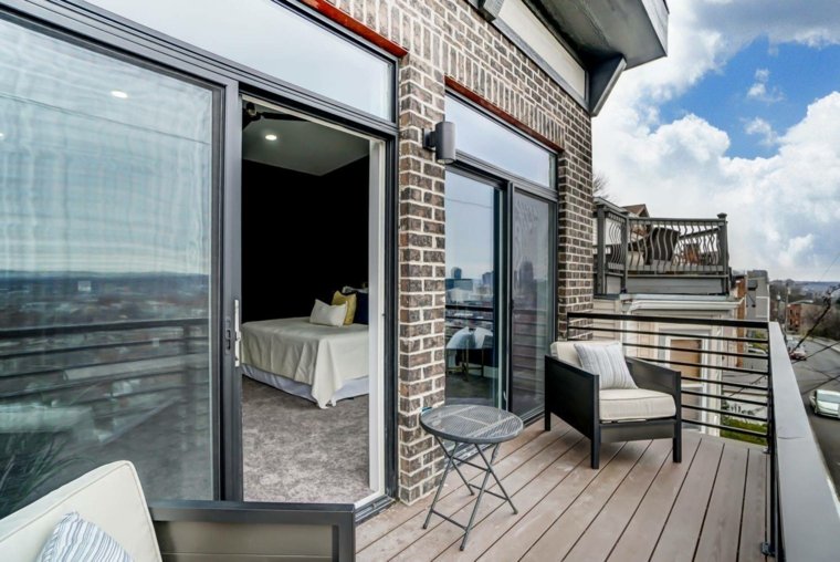 decking balcon moderne