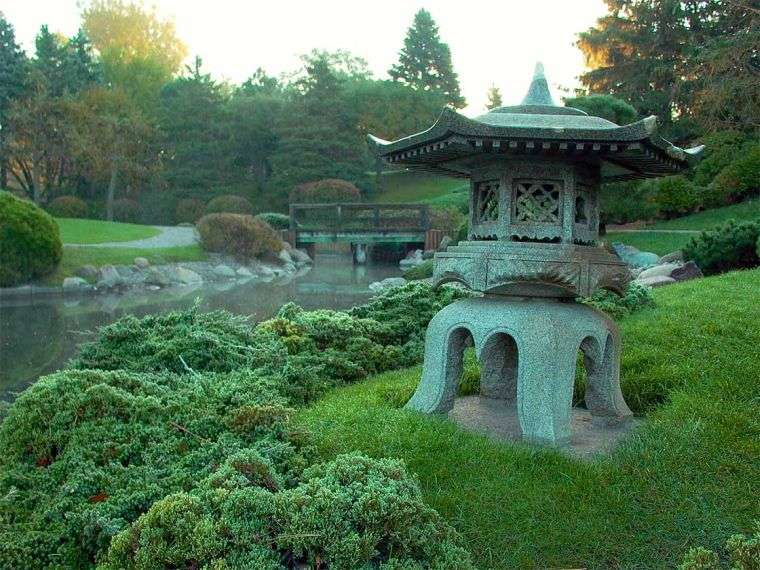 décoraion de jardin japonais 