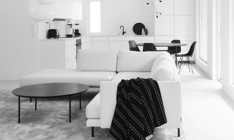 design minimaliste salon 