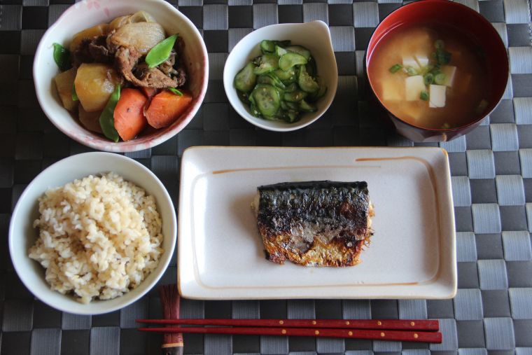 menu traditionnel japonais 