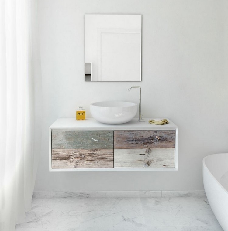 meubles minimalistes bains