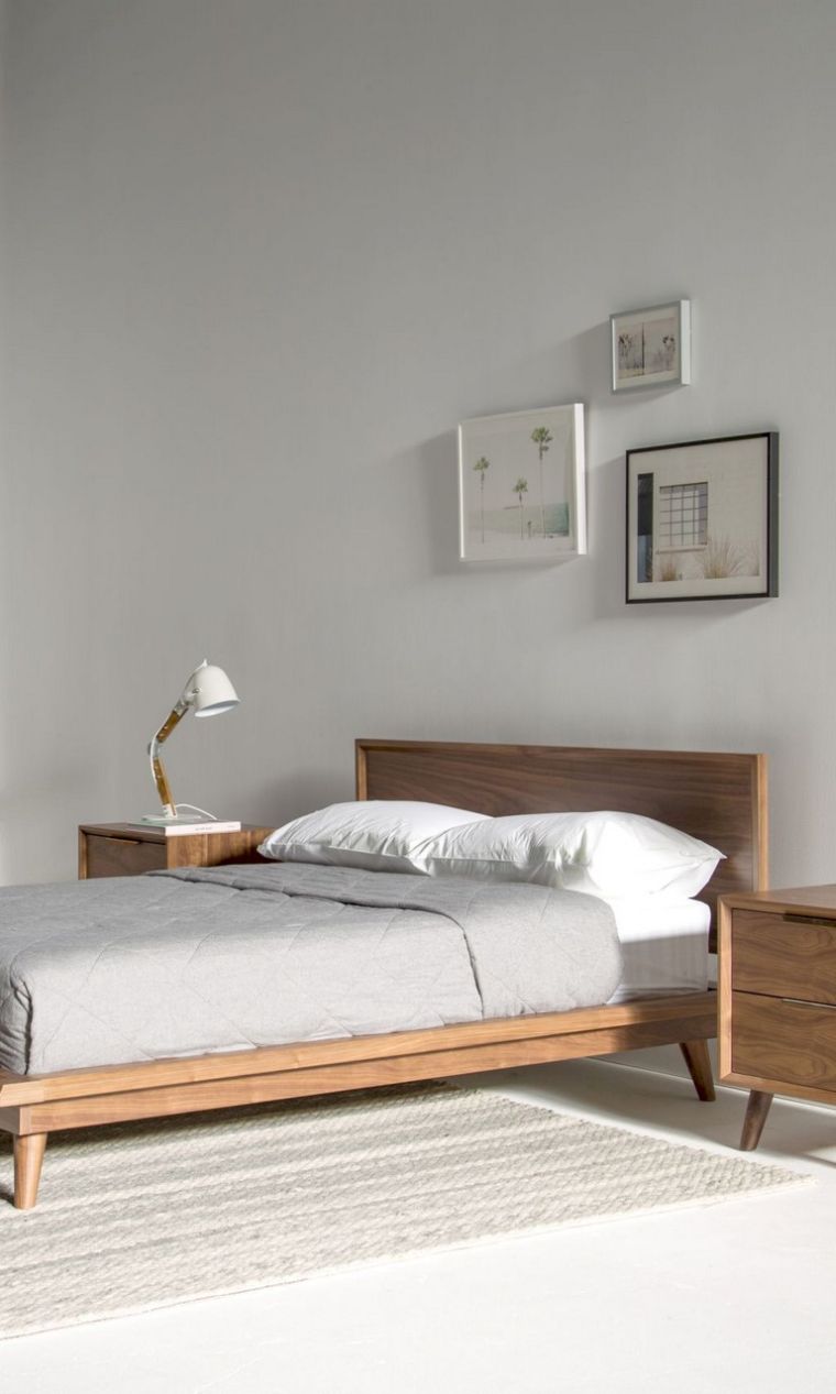 meubles en bois pour chambre à coucher 