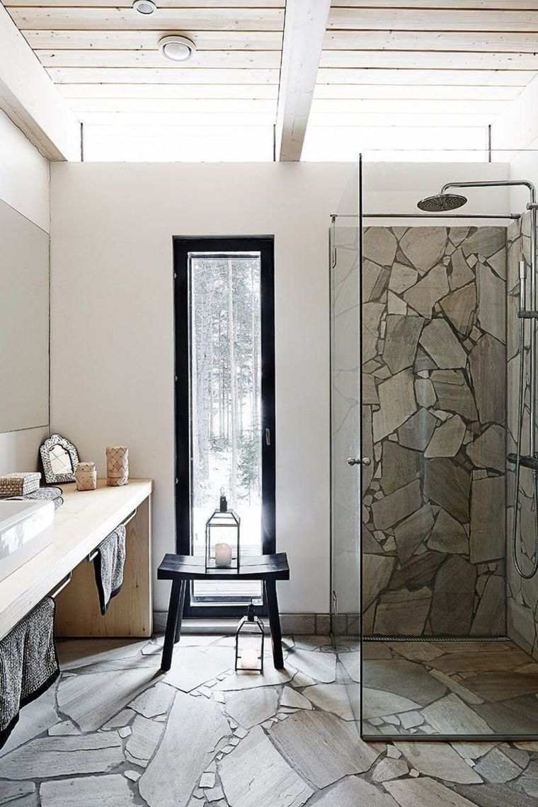 salle de bain de design original 