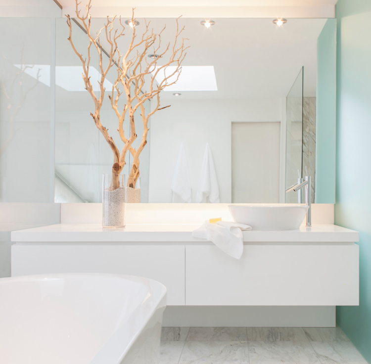 salle de bain minimaliste décor