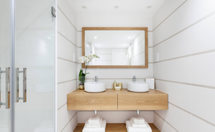 salle de bain minimaliste décoration