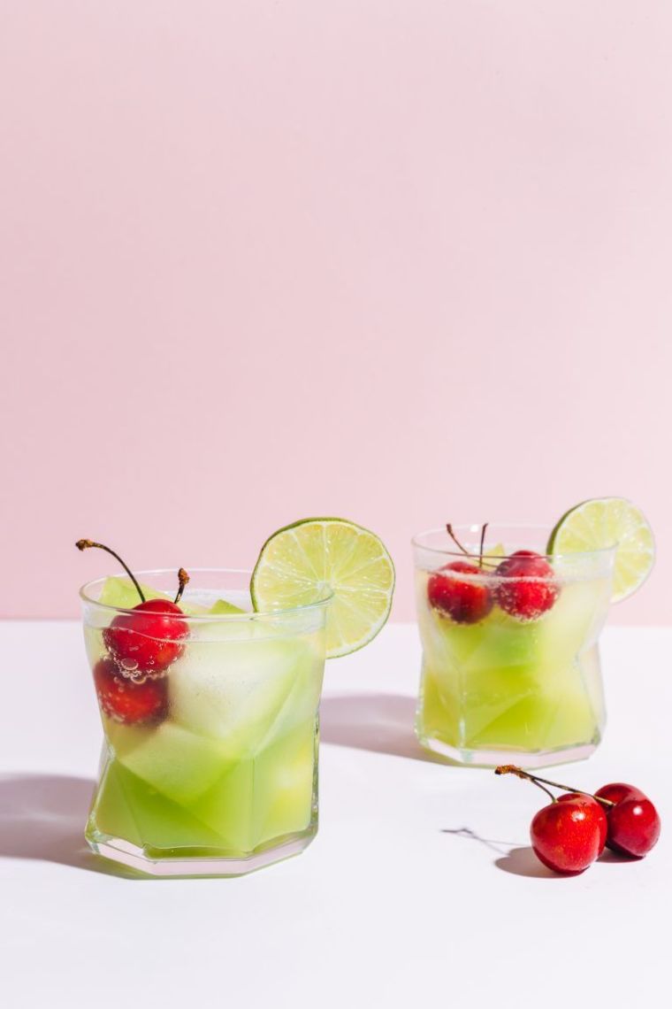 cocktail sans alcool été avec melon 