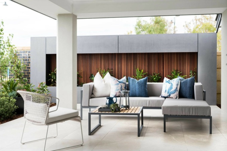 jardin moderne design terrasse