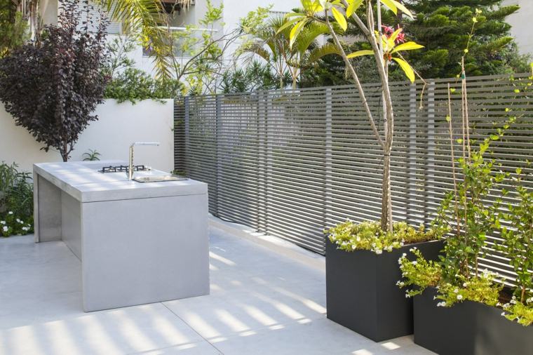 terrasse moderne jardin design