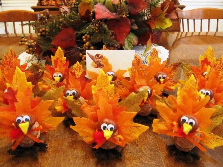 décoration Thanksgiving diy enfants