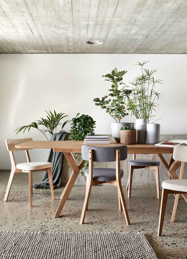 salle à manger design en bois