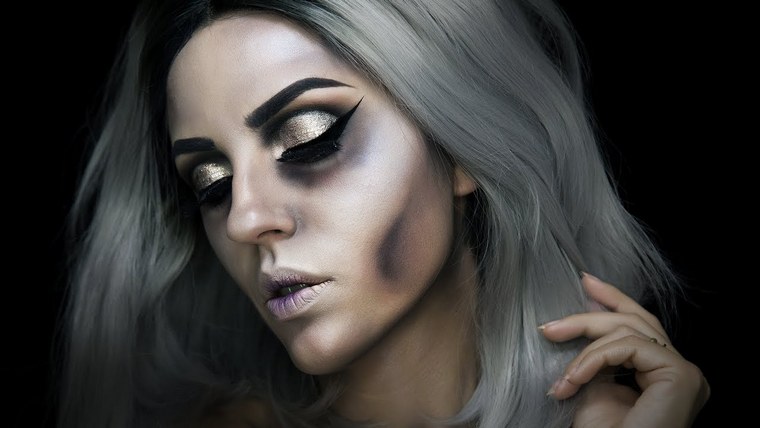 Maquillage Halloween femme féerique