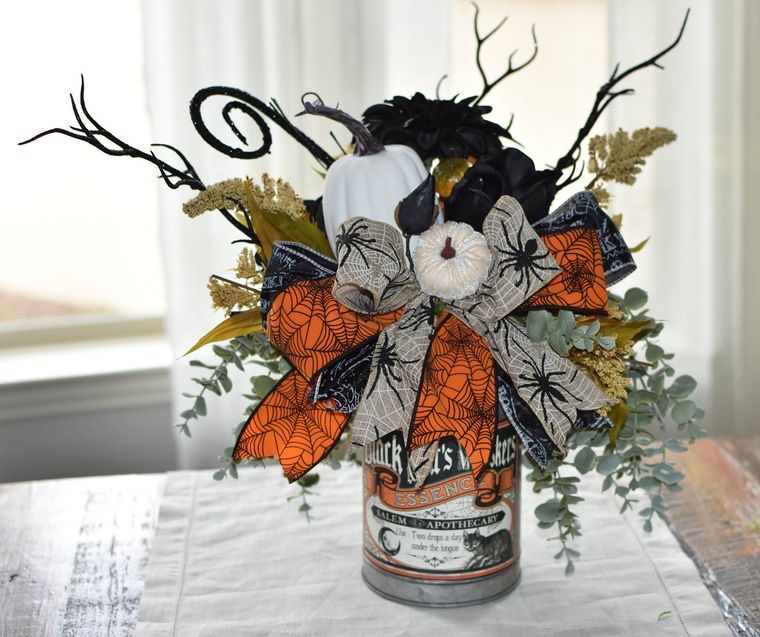 bouquet d’automne pour halloween