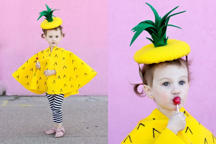 costume d'ananas pour fille