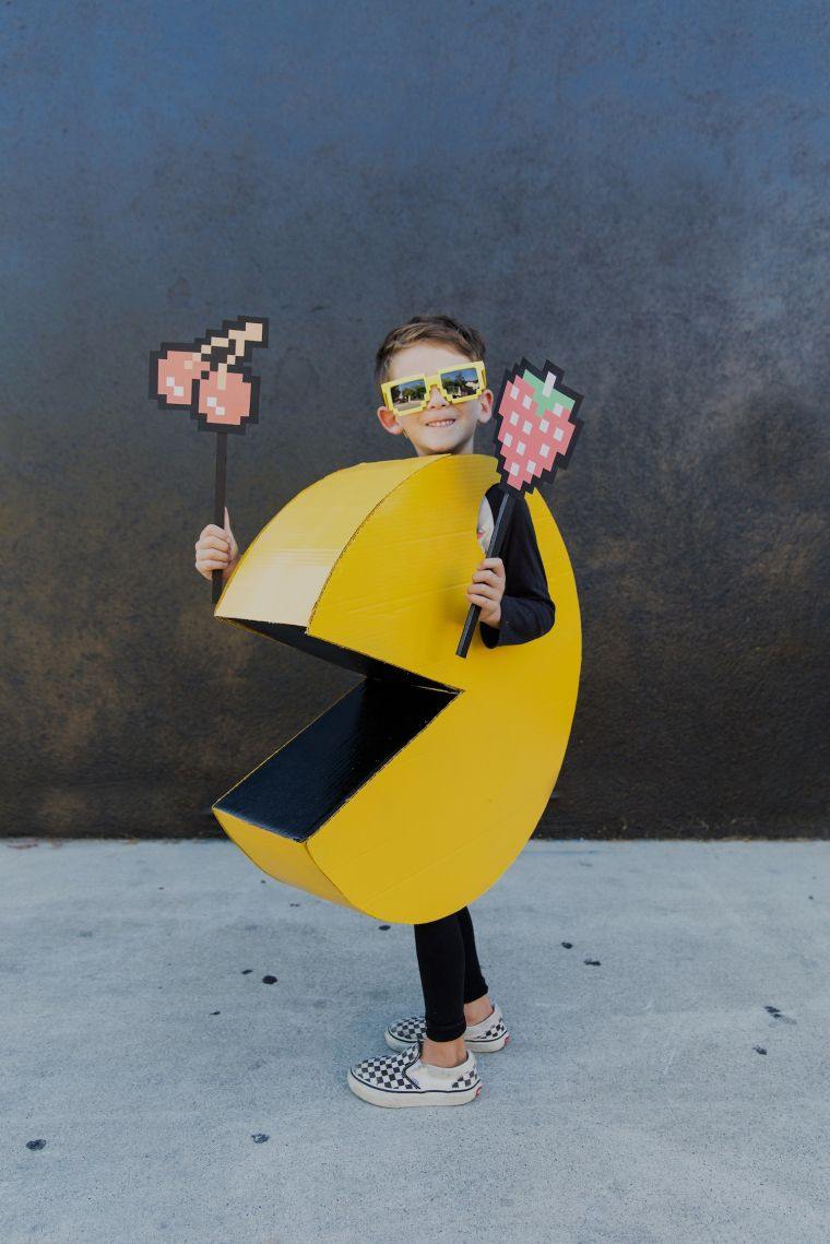 costume pour enfant pour Halloween de Pac Man 