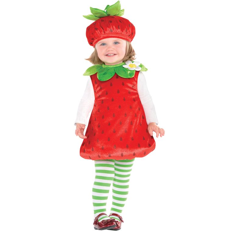 costume pour Halloween enfant de fraise 