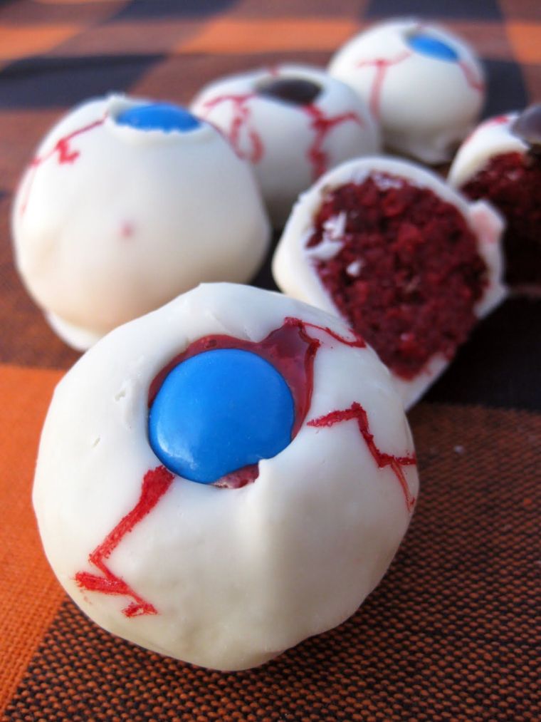 recettes faciles Halloween yeux 