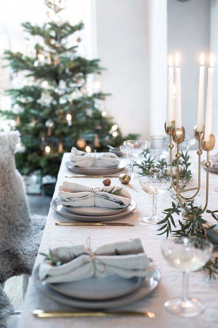 idée de décoration de Noël table 