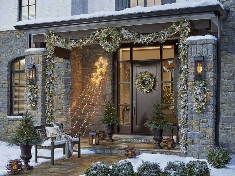 décoration lumineuse de Noël pour l'extérieur 