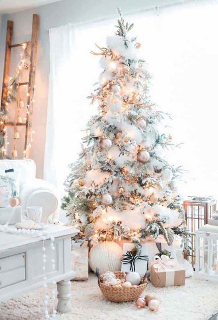 Noël blanc beauté luxe
