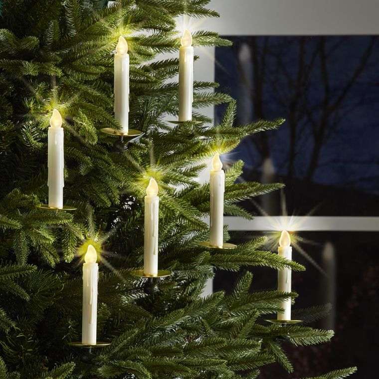 les plus belles décorations de Noël: bougies