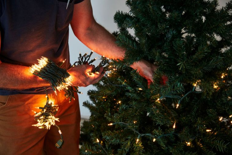 les plus belles décorations de Noël: guirlandes lumineuses 