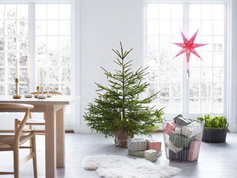 minimalisme scandinave déco Noël