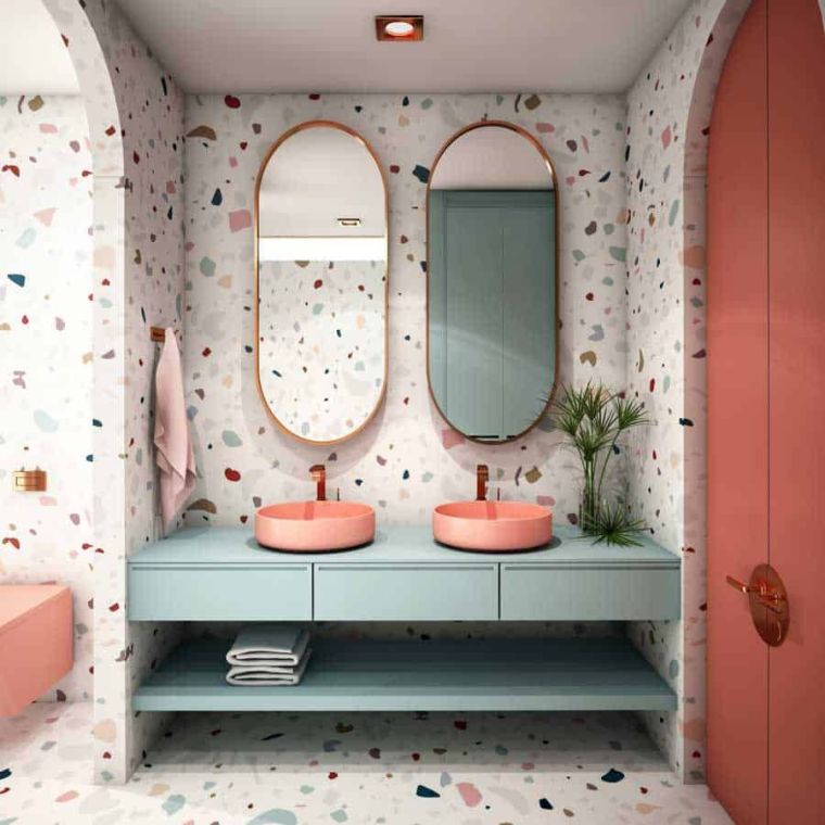 couleur tendance salle de bain 2021