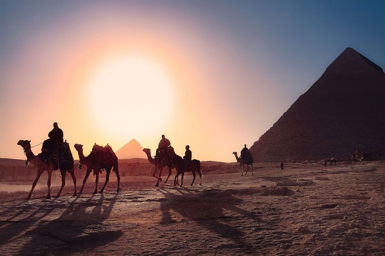 Egypte promenade sous soleil