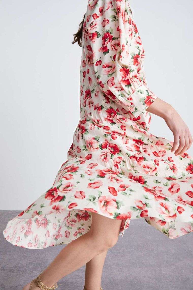 robe d'été imprimé floral