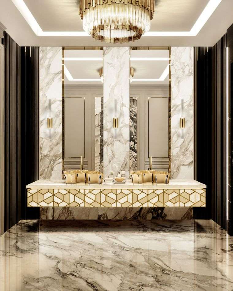 salle de bain luxe idees