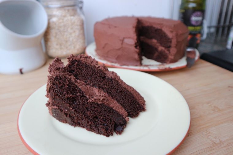 recette facile de gâteau au chocolat végan 