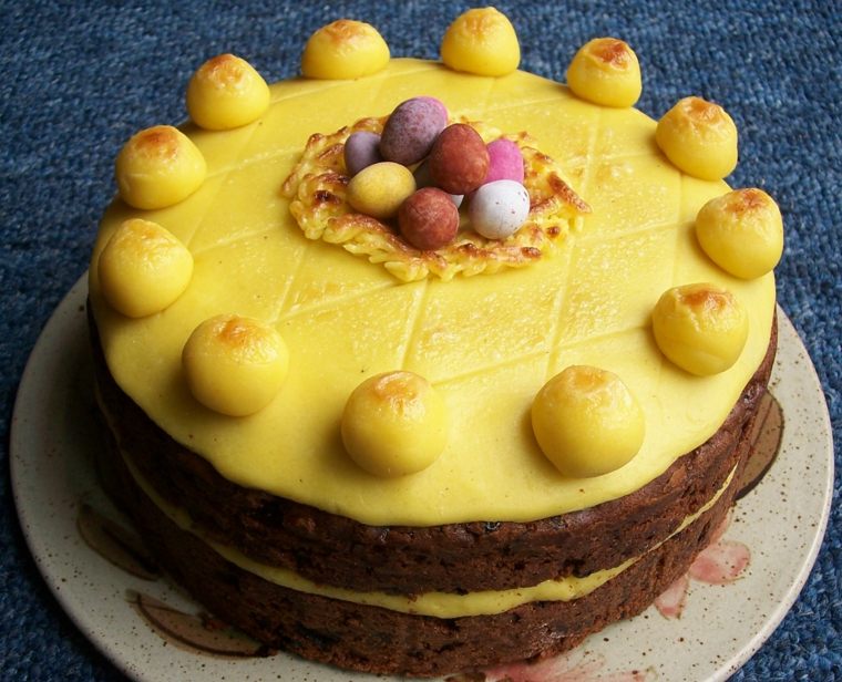 gâteau de pâques decoration