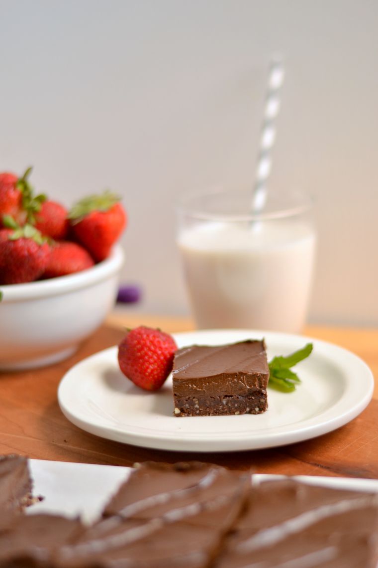 raw cake gâteau recette sans cuisson chocolat fraise