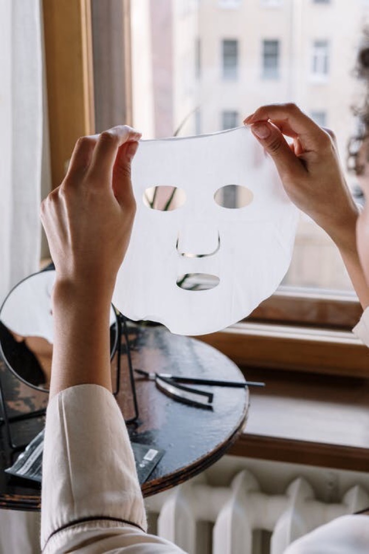 soin visage masque tissu cosmétique coréenne routine beauté