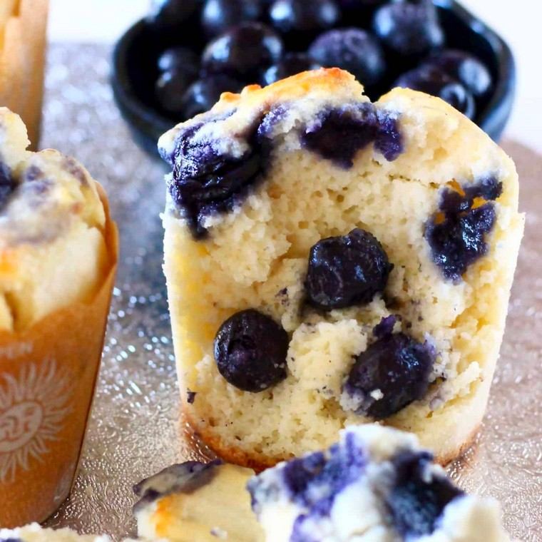 bon muffin aux bleuets