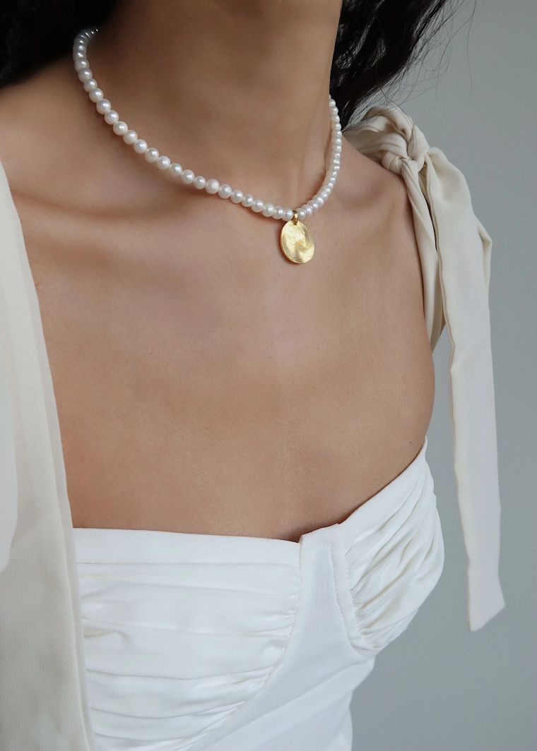collier en perles élégant pour le printemps