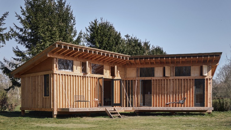maison en bois moderne design crafted works pays bas